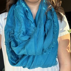 Blue Infinity Scarf